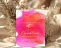 Pink 40th Birthday Invitation