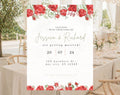 Red Rose Wedding Invitation