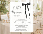 She's Tying the Knot Bridal Shower Invitation