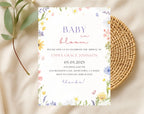Floral Baby Shower invitation