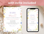 Floral Baby Shower invitation