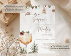 35th winter Birthday Invitation