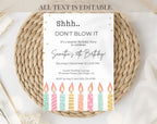 50th Birthday Invitation
