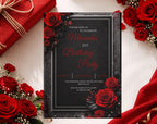 21st Birthday Invitation