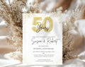 Gold  Balloon 50th Wedding Anniversary