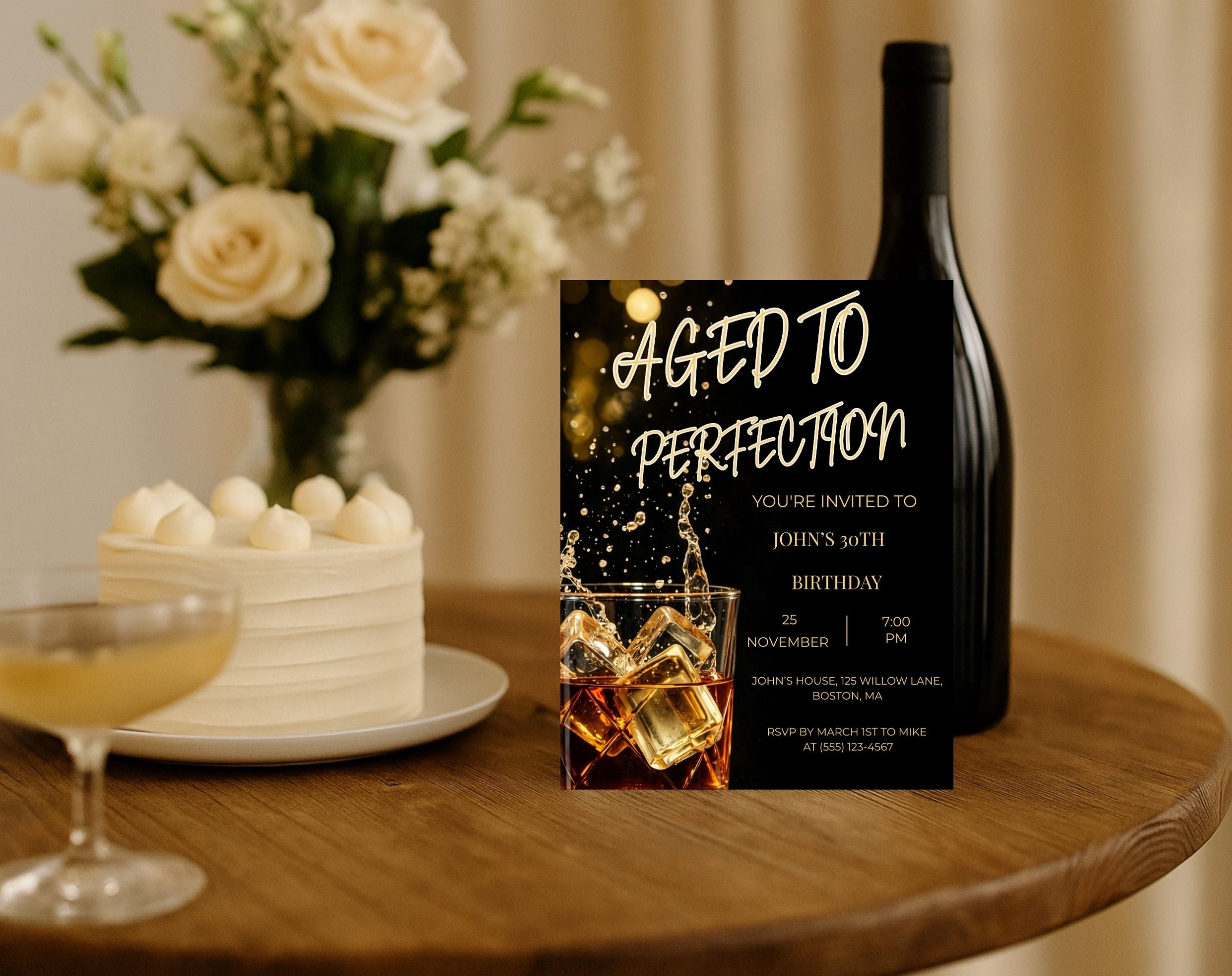 30th Birthday Invitation