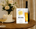 60th Beer Birthday Invitation
