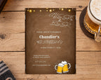 Cheers & Beers 40th Birthday Invitation