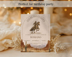 Western Birthday Invitation