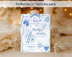 Après Ski 35th Birthday Invitation
