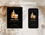 Whiskey Birthday Birthday Invitation