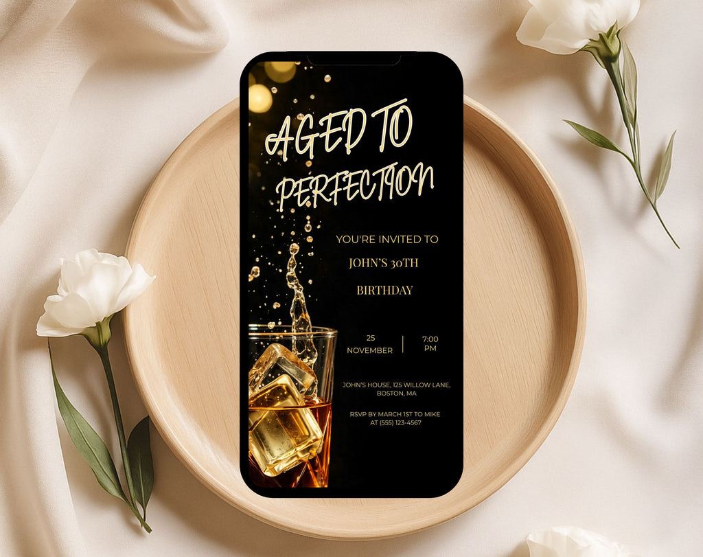 30th Birthday Invitation