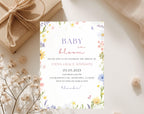 Floral Baby Shower invitation