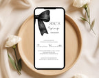 She's Tying the Knot Baby Shower Invitation
