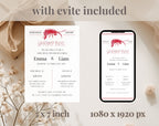 Shrimp Boil Rehearsal Dinner Invitation