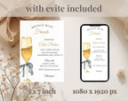 ElegantGold Birthday Brunch Invitation