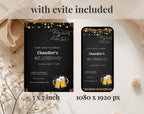 40th Birthday Beer Invitation for Men