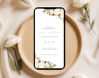 Ivory Rose Wedding Invitation
