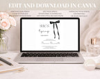 She's Tying the Knot Bridal Shower Invitation