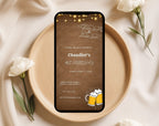 Cheers & Beers 40th Birthday Invitation