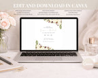 Ivory Rose Wedding Invitation