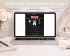 Black and Red BBQ Baby Shower Invitation