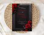 21st Birthday Invitation