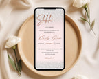 Pink glitter 18th Birthday Invitation