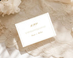 50th Wedding Anniversary RSVP Card Template